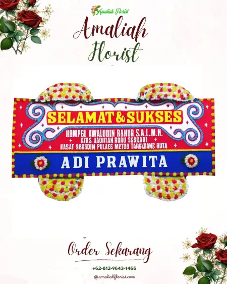 Papan Bunga Ucapan Selamat Bantarmangu